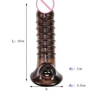 Condón Reutilizable con Púas Suaves, Anillo para el Pene, Bomba para el Pene, Retrasa la Eyaculación, Funda para el Pene, Juguetes Sexuales para Hombres - Product Image 4