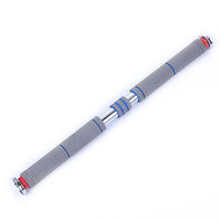 Barre de traction horizontale pour porte, antidérapante, réglable, avec poignée en mousse souple pour entraînement de force