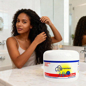 Crème de soin capillaire nourrissante et réparatrice à la kératine Sieicon pour cheveux secs et abîmés, protection de la couleur, anti-casse - Product Image 5