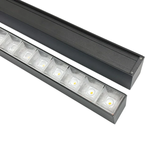 Led tuyến tính chiếu sáng nhôm hồ sơ LED tuyến tính ánh sáng bị đình chỉ trực tiếp chiếu sáng lịch thi đấu cho văn phòng chiếu sáng trong nhà - Product Image 1
