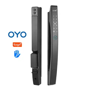 OYO Easy Installation Biometric electronic lock cylinder Hight Security For Front Wooden Door Electronic Smart Locks