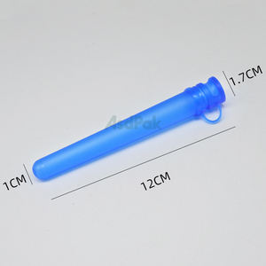 Tubo de Plástico Desechable Reciclable con Etiqueta Adhesiva y Color Personalizados, con Tapa a Prueba de Niños e Impresión Offset - Product Image 2