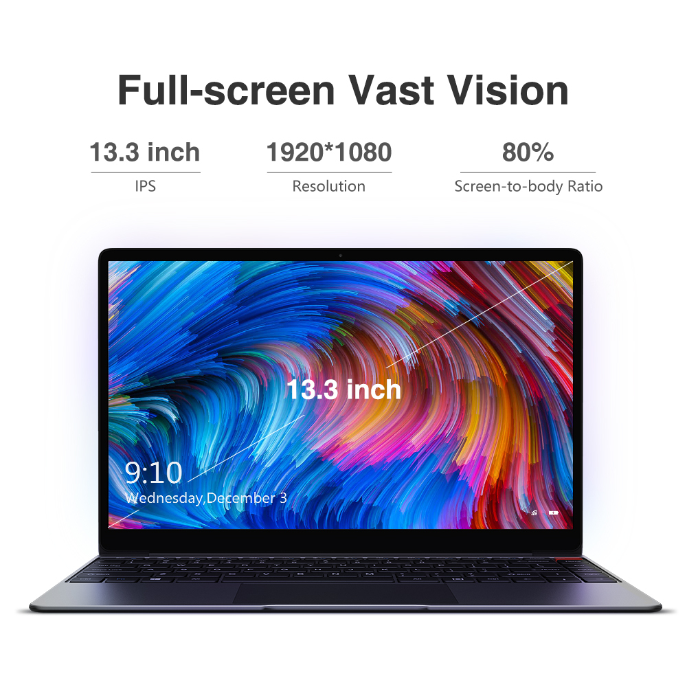 CHUWI Aerobook Pro - Slim Laptop with 256GB SSD & Intel Core M3