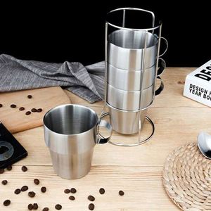 New Style Custom New Nordic Travel Stainless Steel <b>Espresso</b> Coffee <b>Cups</b> Set of 6 Gift Box Manufacturers - Product Image 6
