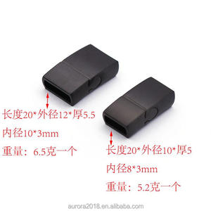 Engraveable thép không gỉ Vòng đeo tay ốc vít kết thúc đóng cửa Cuba liên kết chuỗi vuông khóa móc cài - Product Image 5