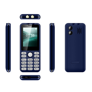 Ponsel Dual Torch Layar 2.4 Inci Dual SIM untuk Lansia dengan Baterai 3000mAh Sistem Operasi Linux Bahasa Spanyol Jerman Prancis Radio FM - Product Image 3