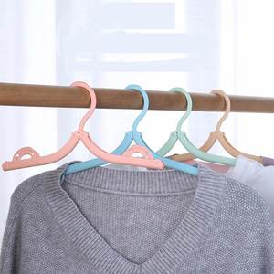 Wholesale Portable Travel Hanger Iron and PP Material Clothes Rack Folding Bathroom Clothes <b>Plastic</b> Hanger for Household Use - Product Image 4
