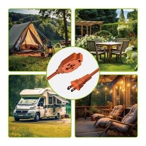 ขั้วต่อสายตะกั่วอเนกประสงค์แบบมีหลายฟังก์ชัน NEMA 15แอมป์อเมริกันสีแดง - Product Image 6