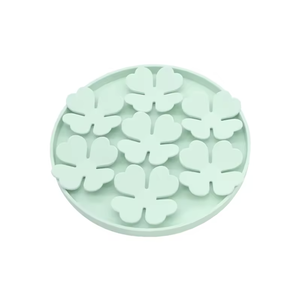 Tazón de Silicona de Grado Alimenticio con Logotipo Personalizado de Fábrica, Tazón Redondo para Comida Lenta para Mascotas, Perros y Gatos, Alfombrilla para Lamer, Ventosas, para Viajes - Product Image 1