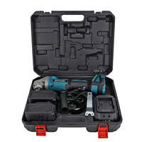 Meuleuse d'angle sans fil électrique à batterie lithium, sans balais, mini 21V 500W 10000 tr/min, interrupteur coulissant, pour bricolage, 110MM 150MM