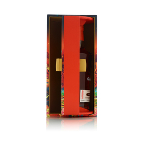 Handmade paper magnetic custom cardboard wine box wine set gift glass box for bottle