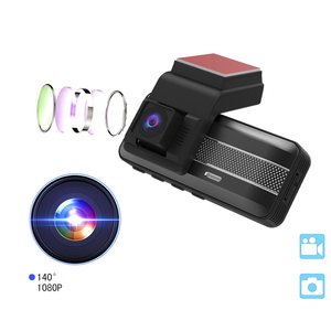 Auto kamera <span class=keywords><strong>Dash</strong></span> 3 Objektiv 3 Zoll HD-Bildschirm 1080p Auto DVR Nachtsicht Video Wasserdichter Fahr rekorder Mini Wifi Auto kamera - Product Image 6