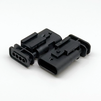 1-1564559-1 Connecteurs automobiles étanches 4P à contact nickelé, boîtier PBT GF30, IP67, en stock