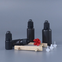 Flacons compte-gouttes en LDPE de 3 ml, 5 ml, 10 ml, 15 ml, 20 ml, 30 ml, 50 ml, 60 ml, 100 ml, 120 ml, flacons en plastique compressibles vides pour gouttes oculaires et huiles essentielles