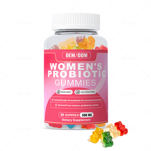 OEM Private Label Vrouwen Probiotica Gummies Fruit Smaak Vrouwelijke Balans Gummies - Product Image 1