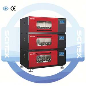 Incubadora de Agitación Inteligente Apilable SCITEK con Temperatura Completa de 4-60 ℃ Equipo Médico de Acero Inoxidable con Pantalla Táctil OLED para Laboratorio - Product Image 5