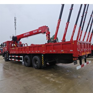 Mejor Precio, Camión Dongfeng 6X4 de Servicio Pesado con Grúa Montada para el Transporte de Materiales de Construcción - Product Image 5