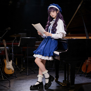 Sakura Daidouji Tomoyo Cosplay Costume Maid Dress Set Winter 2025 Anime Role Playing Outfit For Women - Product Image 3