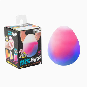 Jouet Squishy Personnalisé en Forme d'Œuf en PU à Remontée Lente, Anti-Stress, Changeant de Couleur, Vente en Gros OEM, Jouet Sensoriel - Product Image 4