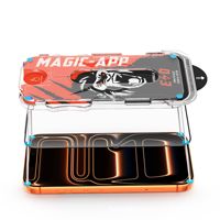 NOUVEAU Protecteur d'écran en verre trempé pour iPhone 17 16 14 13 Pro Max 15, film anti-espion Gorilla Glass à couverture intégrale et sans poussière