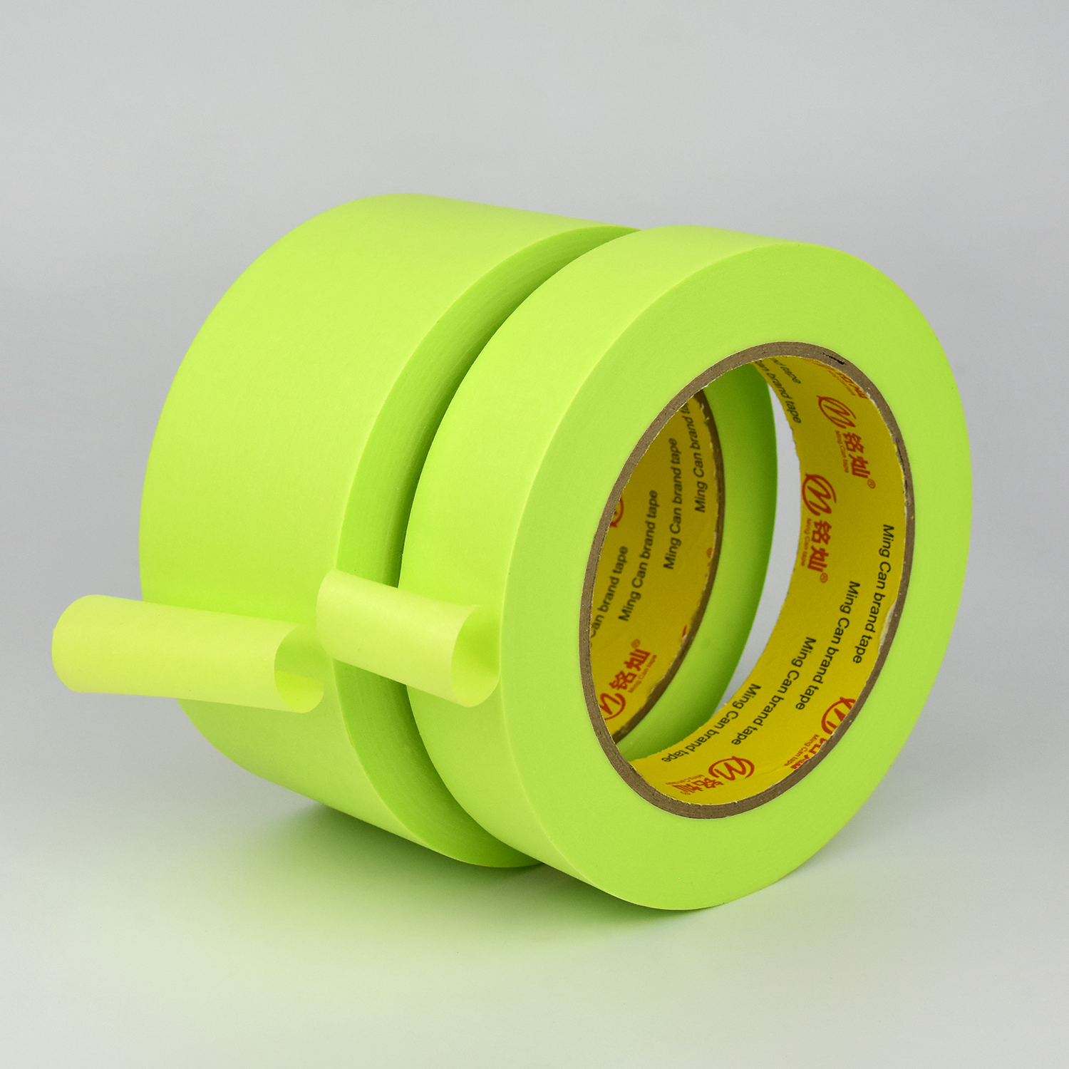 Green Masking Tape Uv Resistance 30 Days High Temperature 120 Degrees Washi Paper Painter Tape for Car Automotive Painting