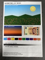 Fabrik-OEM UV A3 I3200U DX7 Flachbettdrucker für Handyhüllen, PVC-Karten, Digitaler Tintenstrahldrucker für Golfbälle