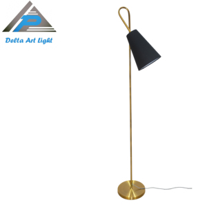 Bắc Âu hiện đại tối giản dẫn bầu không khí Đèn sàn kim loại đơn giản cạnh giường ngủ sofa góc đèn cho trang trí nội thất Vải cho khách sạn - Product Image 5