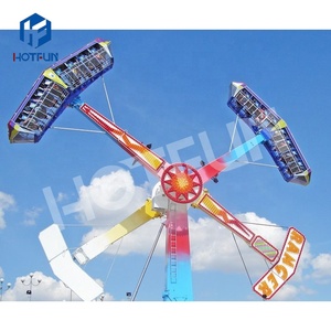 Manège Kamikaze à sensations fortes, équipement d'attraction extrême à rotation 360° pour parcs d'attractions et luna-parks, à vendre - Product Image 3