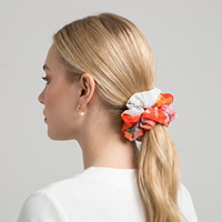 Chouchous en Soie de Mûrier 100% Pure, Vente en Gros, Logo Personnalisé, 12 Momme, Élastiques à Cheveux de Luxe, Couleurs Assorties