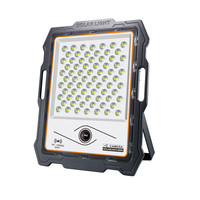 Lampu Sorot Kamera Tenaga Surya, Lampu Sorot Koneksi Wifi dengan Sensor Gerakan Sistem Energi Surya 100W 200W 300W 400W Tahan Air
