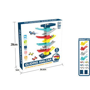 HOYE CRAFT – piste de course pour enfants, voiture rampe <span class=keywords><strong>en</strong></span> plastique, jouet éducatif pour enfants, nouvelle mode - Product Image 6