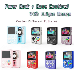 พาวเวอร์แบงค์พร้อมเกมมือถือ5000mAh ชาร์จไวไร้สาย22.5W แม่เหล็ก LCD 2.4นิ้วหน้าจอ100เกม16bit รองรับ8bit - Product Image 3