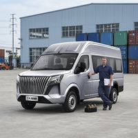 Fourgonnette de passagers électrique Dongfeng Furuitong V10E Comfort EV, puissance moteur de 115 kW, 5 à 19 places, BUS, prix de gros direct usine