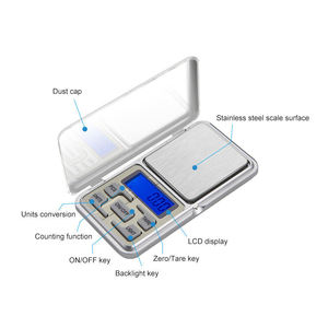 Balance de poche électronique de précision portable 0,1g, balance à bijoux, vente en gros, balance à herbes médicinales 0,01g - Product Image 1