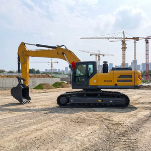 Excavatrice sur chenilles hydraulique de grande taille XE380GK, 38 tonnes, godet de 1,8 m³, 216 kW, pour travaux miniers intensifs et terrassement - Product Image 1