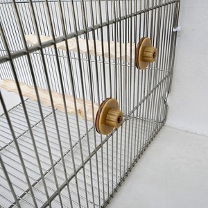 Vente en gros d'usine : Perchoir pour perroquet écologique en bois massif, forme conique et rhombique, jouet à mâcher pour le nettoyage des dents, usage quotidien - Product Image 2