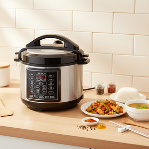 Cuisinière électrique à pression de grande capacité de <span class=keywords><strong>10</strong></span> <span class=keywords><strong>litres</strong></span> pour cuisines commerciales polyvalentes et à haute efficacité - Product Image 1