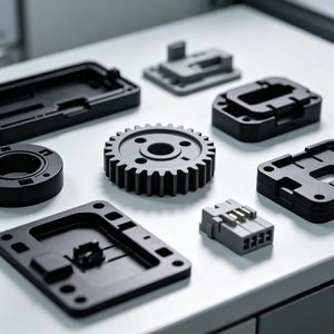 Pièces structurelles en plastique d'ingénierie de précision, service de moulage par injection OEM, composants personnalisés en ABS, PC, POM, nylon - Product Image 2