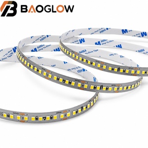 Tira de LED SMD2835 de Alta Densidad, 180 LED/M, Resistente al Calor, Plateada, CCT, 2 Hilos, DC24V, 16W/M, 8/10mm, Circuito Regulable, Lámpara Flexible - Product Image 4