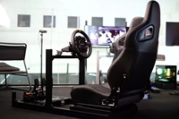 Volant de simulation de course CAMMUS C12 12nm Direct Drive pour PC, compatible avec American Truck Simulator