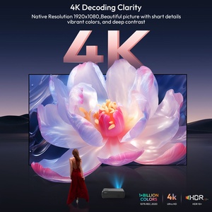 Projecteur Caiwie certifié Google <span class=keywords><strong>TV</strong></span>, licence officielle, visionnage en ligne, Android 14, prise en charge 4K, haut-parleurs stéréo HIFI, design portable, 1600 ANSI - Product Image 2