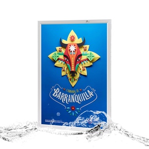 Ngoài Trời Không Thấm Nước Trong Nhà Trang Trí Nhôm Cấu Trúc Có Thể Khóa LED Bảng Điều Chỉnh Quảng Cáo Hộp Ánh Sáng - Product Image 1