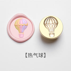 Jolies tampons à cire ronds de 2,2 cm avec motif en relief pour la décoration et le scellage de journaux - Product Image 3