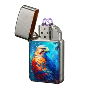 Encendedor USB Recargable al por Mayor en Francia, Encendedor de Cigarrillos a Prueba de Viento con Bobina, Diseño Delgado y Portátil Tipo Bolígrafo - Product Image 3