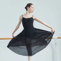 Robe de danse longue pour filles adultes, personnalisable avec logo, de haute qualité, pour la performance