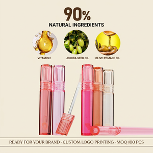 Aceite Labial Voluminizador con Ácido Hialurónico y Vitamina E, Vegano, Cruelty-Free, Hidratante y Brillante, Marca Privada, MOQ 100 - Product Image 1