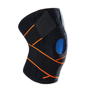Professionele Kniebrace Met Verstelbare Riem Neopreen Kniebeschermers Voor Voetbalbasketbal Beschermende Kniebeschermers - Product Image 6