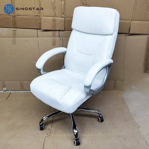 เก้าอี้หนังคลาสสิกสำหรับผู้บริหารพร้อมการสนับสนุนตามหลักสรีรศาสตร์การออกแบบร่วมสมัยสไตล์พรีเมี่ยมสำหรับผู้มีอำนาจ - Product Image 3