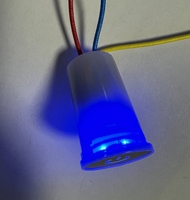 Bouton de tube rond de 32mm Installation facile Minuterie d'arrêt de 2/4/6 heures pour support de chauffe-serviettes électrique