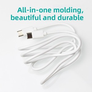 Cavo dati Type-C a doppia testa da 1 metro, conforme alla proposta 65 della California, cavo di ricarica USB-C con ricarica rapida PD - Product Image 2